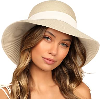 Photo 1 of FURTALK Sun Hats for Women Wide Brim Straw Hat Beach Hat UPF UV Foldable Packable Cap for Travel
medium
