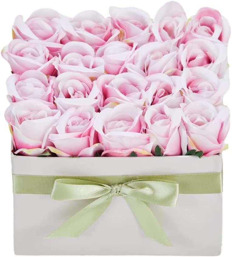 Photo 1 of
YAUMEOR Fake Roses - Pink Roses Artificial Flowers - 20Pcs Silk Flowers Roses Small Arrangement Decorations for Home Desk
