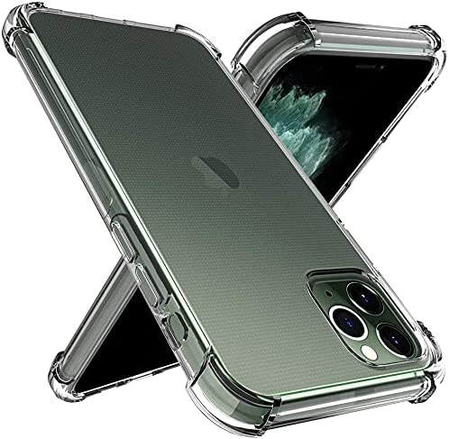 Photo 1 of Full Protection Shockproof Transparent Crystal Clear TPU Bumper iPhone Case (iPhone 11 Pro Max)
