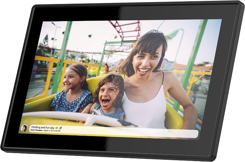 Photo 1 of Feelcare 15.6 Inch 16GB WiFi Picture Frame with FHD 1920x1080 IPS Display,Touch Screen,Send Photos or Small Videos from Anywhere in The World, Wall...