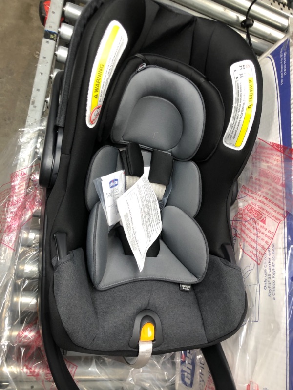 Photo 2 of Chicco KeyFit 35 ClearTex Infant Car Seat - Shadow | Black