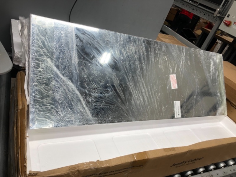 Photo 1 of Nicetree 8 LED Mirror Jewelry Cabinet