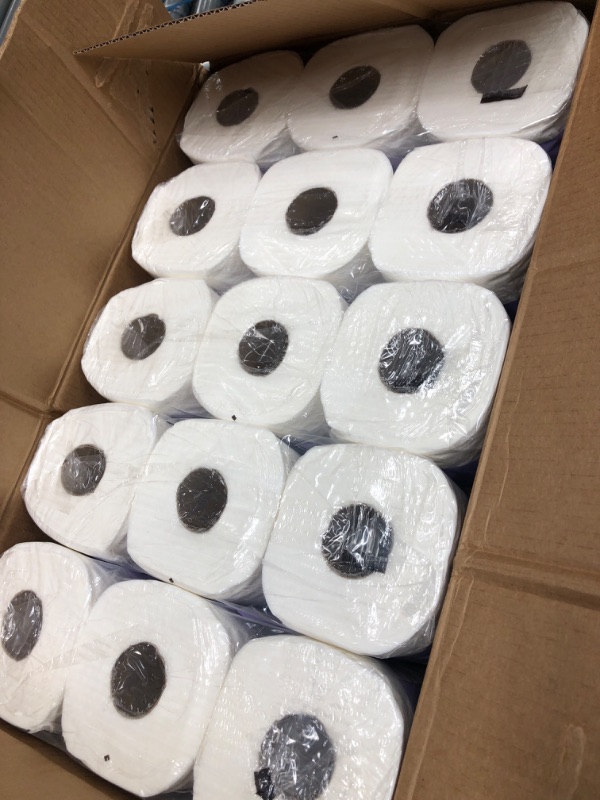 Photo 2 of Amazon Basics 2-Ply Toilet Paper 5 Packs, 6 Rolls per pack (30 Rolls total) (Previously Solimo)
