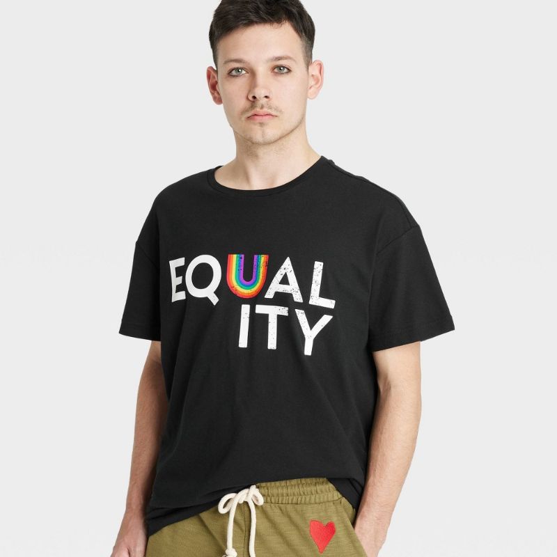 Photo 1 of Pride Adult Equality Short Sleeve T-Shirt  SIZE SMALL