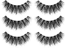 Photo 1 of BEPHOLAN 5D False Eyelashes, Pack of 3 Pairs Black 
