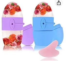 Photo 1 of  Ice Facial Roller for Face and Eye 2pcs Blue and Pink 