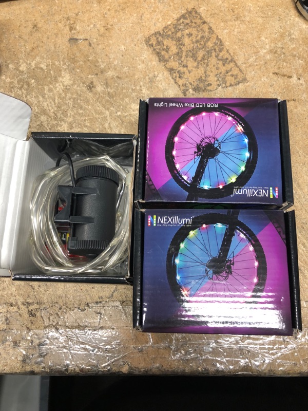 Photo 1 of Bundle of 3
LED Bike Wheel Light 
