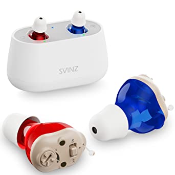 Photo 1 of Hearing Aids for Seniors, SVINZ Rechargeable Hearing Amplfier, 24 Hours Long Duration, Easy to USE and Portable
