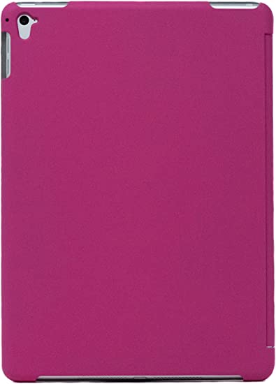 Photo 1 of Protective Slim Case for iPad Pro 9.7" (A1673/A1674/A1675) with Scratch-Resistant Lining & Magnetic Closure Auto Sleep/Wake Feature (Pink)
