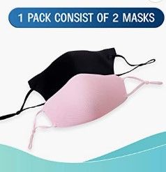 Photo 1 of Adjustable Face Mask for Women Men - Reusable Face Mask Cover/Washable Face Mask - Facemask Breathable Face Masks
ack Adjustable Face Mask for Women Men - Reusable Face Mask Cover/Washable Face Mask - Facemask Breathable Face Masks