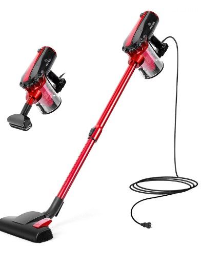 Photo 1 of Moosoo Lightweight Corded Stick Vacuum 2 in 1 Handheld Vacuum, D600
