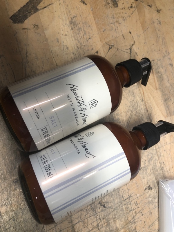 Photo 2 of 2 PACK  -12 Fl Oz Salt Hand Lotion - Hearth & Hand™ with Magnolia
