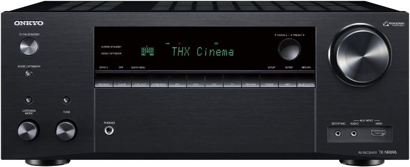 Photo 1 of Onkyo TX-NR696 Home Audio Smart Audio and Video Receiver, Black
