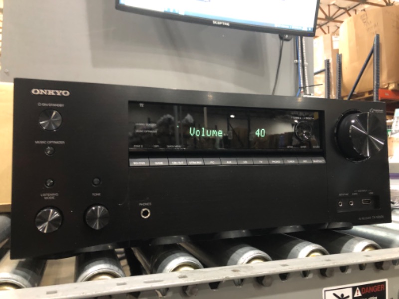 Photo 3 of Onkyo TX-NR696 Home Audio Smart Audio and Video Receiver, Black
