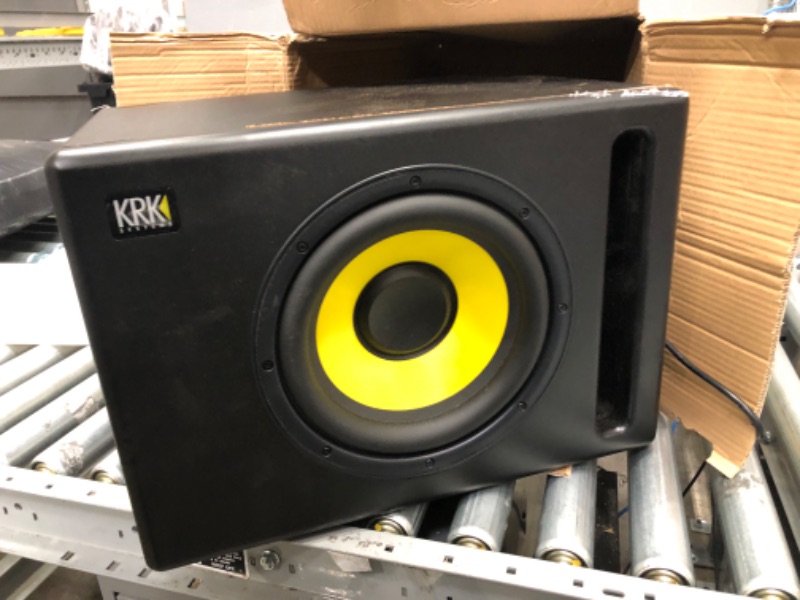 Photo 2 of **PARTS ONLY** SEE NOTES
KRK S10.4 S10 Generation 4 10" 160 Watt Powered Studio Subwoofer
