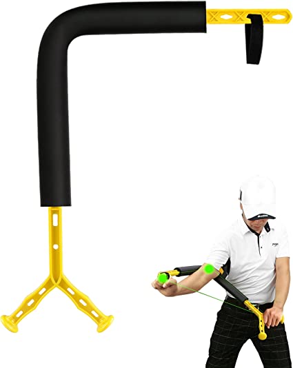 Photo 1 of Asyxstar Golf Swing Trainer Aid - Golf Swing Training Aid,Golf Posture Correction Improving Gesture Golf Training Equipment, Golf Spinner Swing pro Plus Golf Trainer
