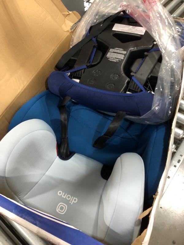 Photo 2 of Diono Cambria 2 XL, Dual Latch Connectors, 2-in-1 Belt Positioning Booster Seat, High-Back to Backless Booster with Space and Room to Grow, 8 Years 1 Booster Seat, Blue
