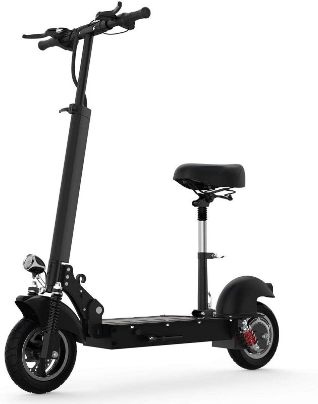 Photo 1 of ***MISSING COMPONENTS*** Electric Scooter for Adults, Foldable Electric Scooter Adults with Removable Seat, 600W/800W/1000W Motor, Speed 28/34 MPH & 15.5/25/50 Miles Range, UL Certified Commuting Scooter Dual Braking System
