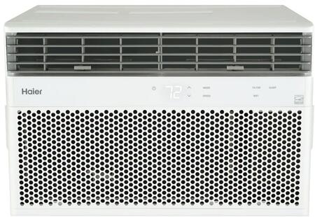 Photo 1 of Haier QHEK12AC 12000 BTU 115V Window Mount Air Conditioner with Built-in WiFi and Remote White Climate Control Air Conditioners Window Air
