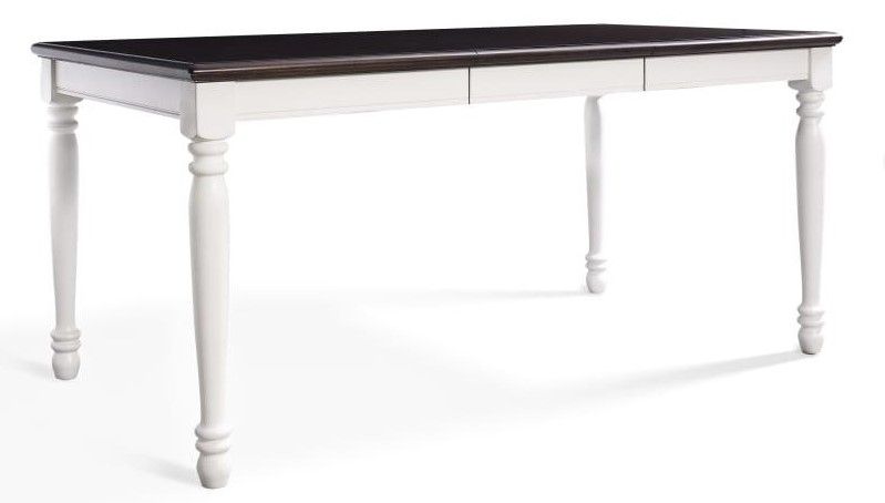 Photo 1 of ***PARTS ONLY*** Shelby Collection CF2002-WH Dining Table in White Color Width: 65.25" Height: 30.75" Depth: 36"