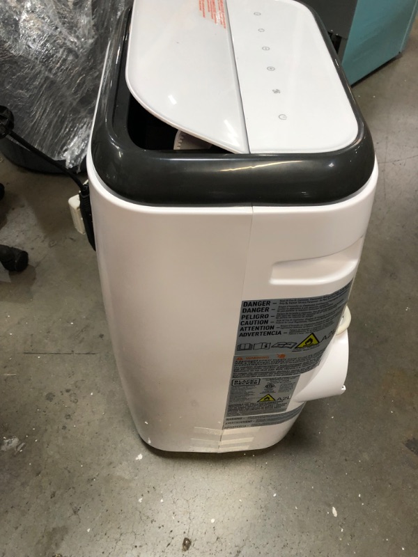 Photo 5 of ***PARTS ONLY*** BLACK+DECKER 14,000 BTU Portable Air Conditioner with Remote Control, White
