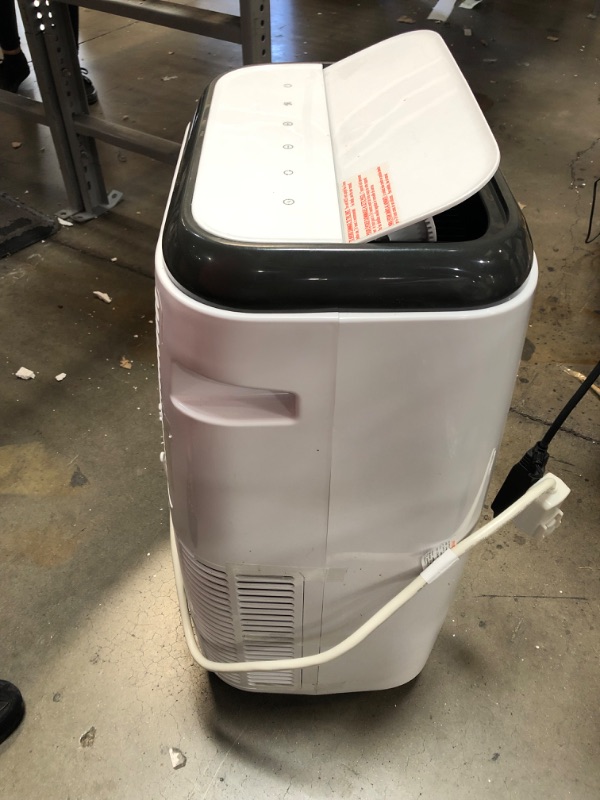 Photo 3 of ***PARTS ONLY*** BLACK+DECKER 14,000 BTU Portable Air Conditioner with Remote Control, White
