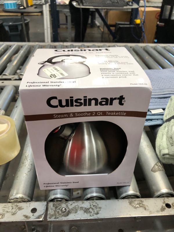 Photo 2 of Cuisinart 2qt Stovetop Steam  Soothe Teakettle - Stainless Steel - CKS-22