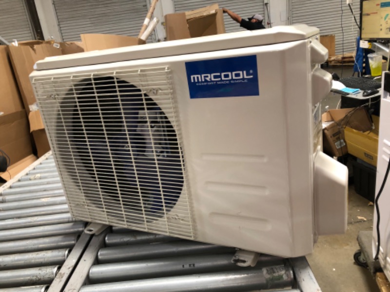 Photo 2 of *INCOMPLETE BOX 1 OF 2* MRCOOL DIY 3rd Gen 12,000 BTU 22 SEER Energy Star Ductless Mini-Split AC and Heat Pump with 25 ft. Install Kit 115V