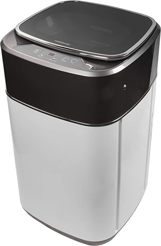 Photo 1 of Farberware Professional FCW10BSCWHA 1.0 Cu. Ft. Portable Clothes Washer with 7-lb Load Capacity, Silver & Chrome
