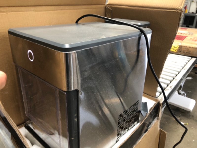 Photo 3 of PARTS ONLY
GE Profile Opal | Countertop Nugget Ice Maker with Side Tank | Portable Ice Machine Makes up to 24 lbs. of Ice Per Day | Stainless Steel Finish
