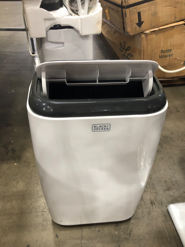 Photo 2 of Black & Decker 8,000 BTU Portable Air Conditioner in White
