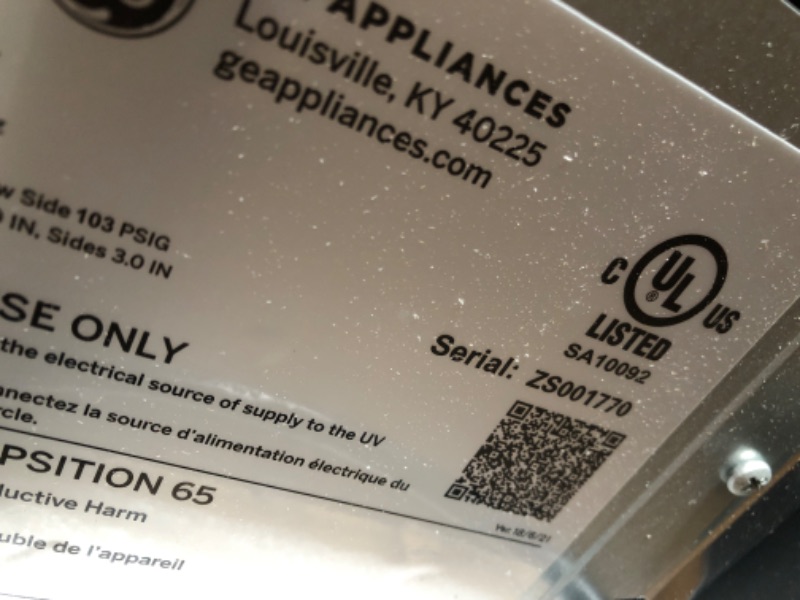 Photo 6 of GE Profile Opal | Countertop Nugget Ice Maker with Side Tank | Portable Ice Machine Makes up to 24 lbs. of Ice Per Day | Stainless Steel Finish
