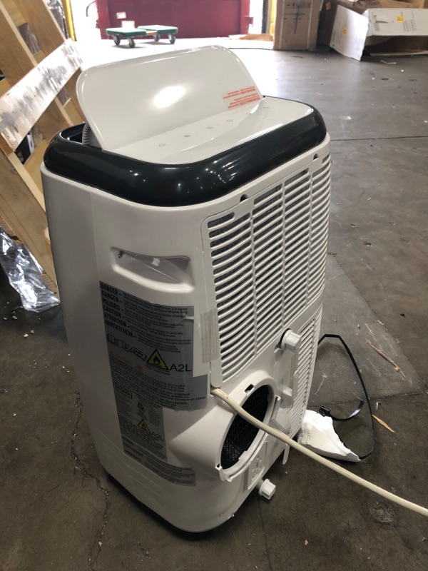 Photo 4 of Black & Decker 8,000 BTU Portable Air Conditioner in White
