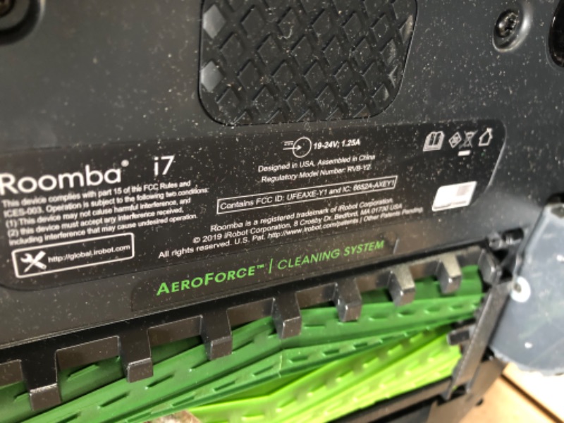 Photo 1 of IRobot Roomba I7+Robot Vacuum with Automatic Dirt Disposal - Wi-Fi Connected
