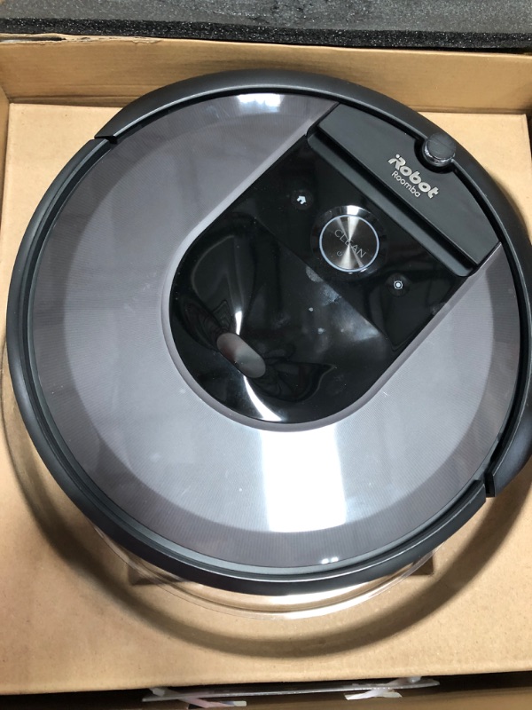 Photo 4 of IRobot Roomba I7+Robot Vacuum with Automatic Dirt Disposal - Wi-Fi Connected
