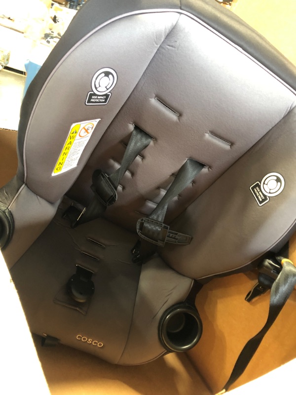 Photo 2 of Cosco Onlook 2-in-1 Convertible Car Seat, Rear-Facing 5-40 pounds and Forward-Facing 22-40 pounds and up to 43 inches, Black Arrows
