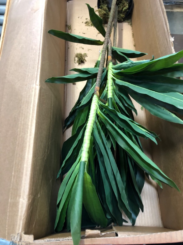 Photo 3 of 3.5ft Artificial Dracaena Silk Plant in Pot - Nearly Natural