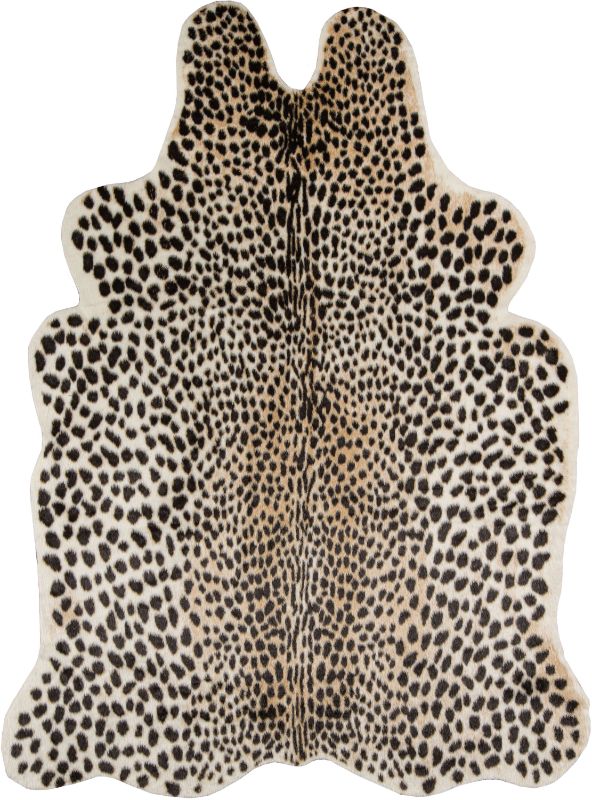 Photo 1 of 5'3x7'10 Cheetah Loomed Novelty Area Rug - Erin Gates by Momeni
