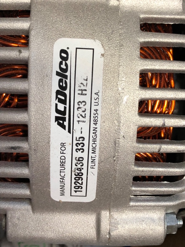 Photo 3 of (DAMAGE)ACDelco Alternator, Professional Alternator
**DENT**
