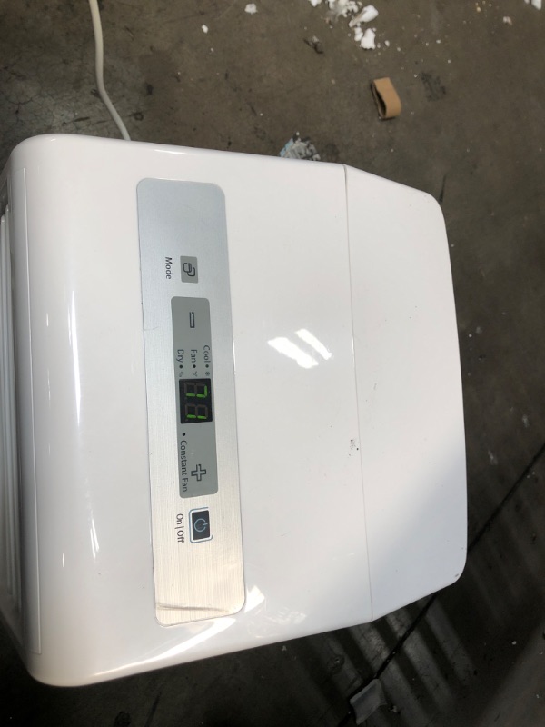 Photo 4 of ***INCOMPLETE*** Midea 6,000 BTU ASHRAE (5,000 BTU SACC) Portable Air Conditioner, Cools up to 150 Sq. Ft., Works as Dehumidifier & Fan, Remote Control & Window Kit Included
