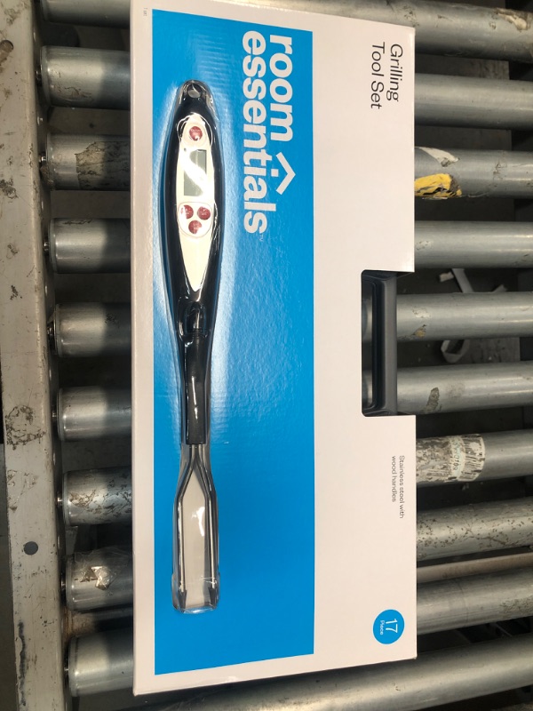 Photo 1 of 17pc Stainless Steel BBQ Tool Set - Room Essentials
