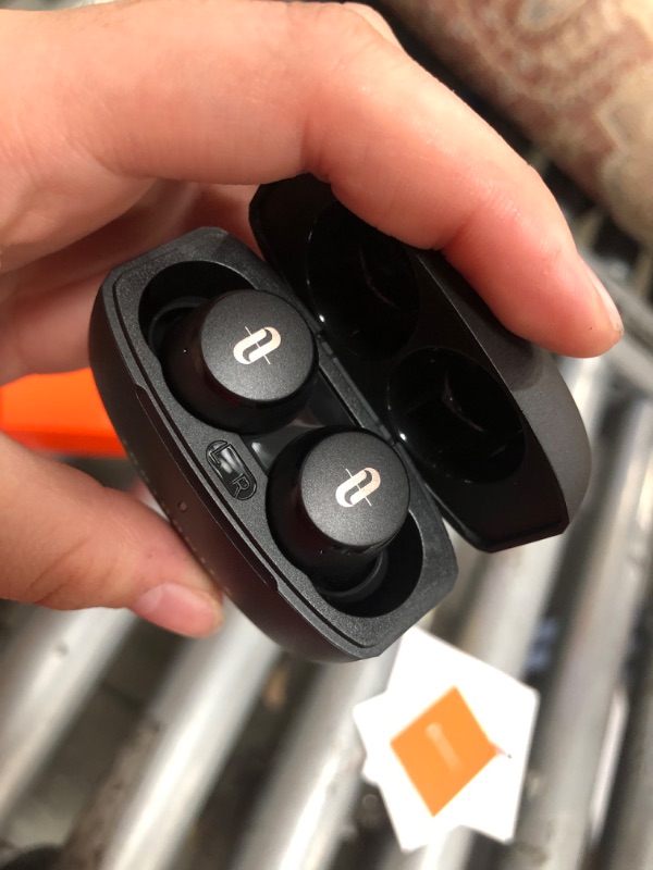 Photo 6 of Barcode for Wireless Earbuds, TaoTronics Bluetooth 5.0 Headphones Soundliberty 97 True Wireless Earphones in-Ear with mic CVC 8.0 Noise Cancelling AptX Stereo Bass Touch Control IPX8 Waterproof 9H Playtime
