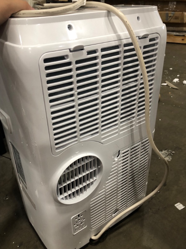 Photo 2 of **not functional doesn't turn on// parts only!!!BLACK+DECKER BPACT12WT Large Spaces Air Conditioner Portable, 12,000 BTU, White
