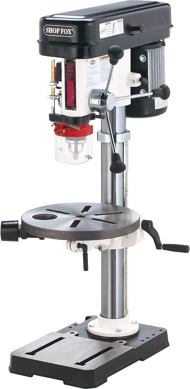 Photo 1 of ***INCOMPLETE/MISSING BOX ONE*** Shop Fox W1668 3/4-HP 13-Inch Bench-Top Drill Press/Spindle Sander
