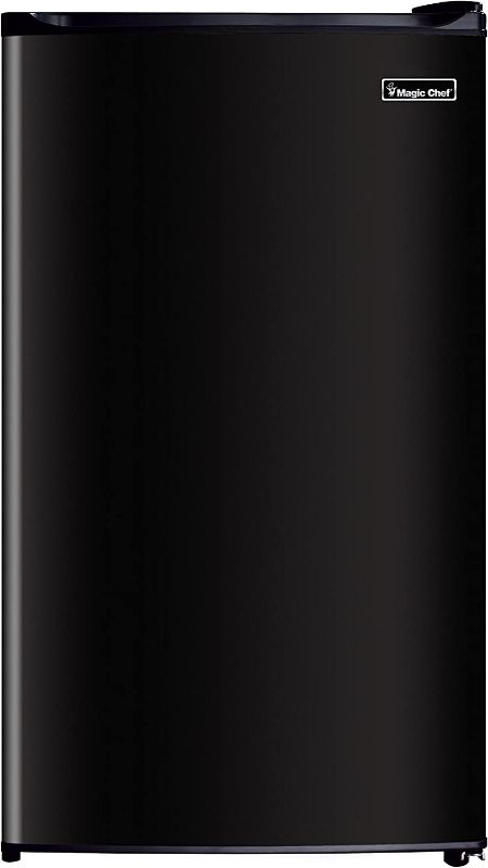 Photo 1 of Magic Chef 3.5-Cu. Ft. Refrigerator with Full-Width Freezer Compartment in White
