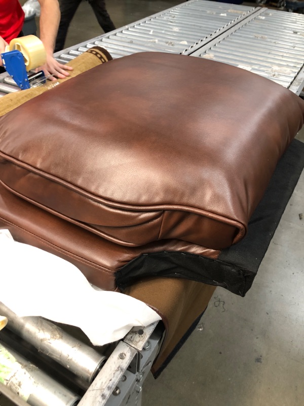 Photo 2 of Brown Leather Club Chair 57335.00pubrn 