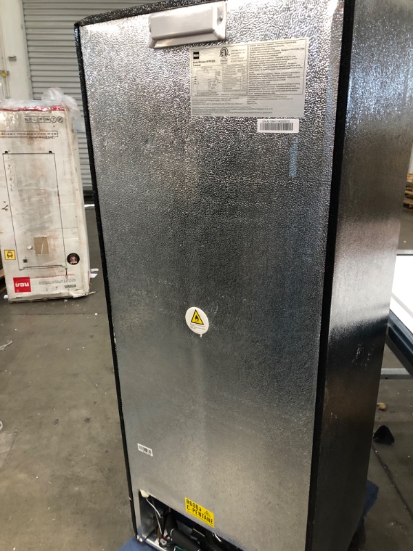 Photo 5 of 6.5 cu. ft. Manual Defrost Upright Freezer in VCM Stainless Steel Look
