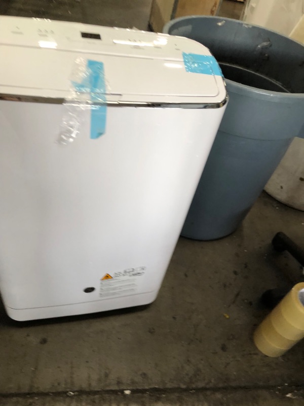 Photo 2 of GE 14,000 BTU Portable Air Conditioner for Medium Rooms up to 550 sq ft. (9,850 BTU SACC), Wi-Fi Enabled, 3-in-1 with Dehumidify, Fan, and Auto Evaporation, Included Window Installation Kit
