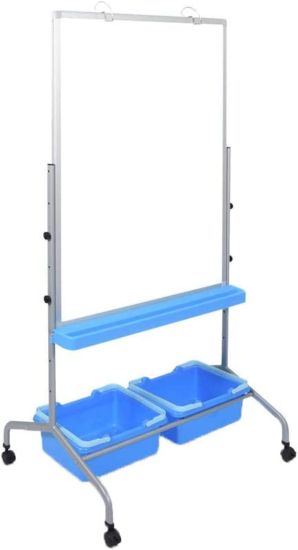 Photo 1 of Offex Classroom Chart Stand with Storage Bins
