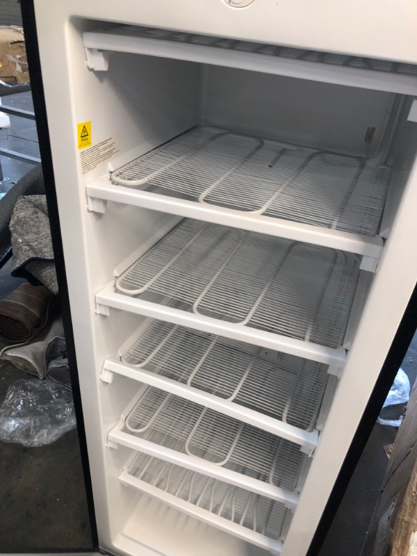 Photo 5 of 6.5 cu. ft. Manual Defrost Upright Freezer in VCM Stainless Steel Look
